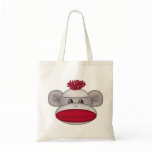 Sock Monkey Head bags