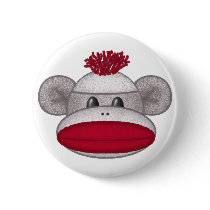 Sock Monkey Head