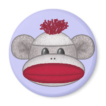 Sock Monkey Head