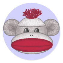 Sock Monkey Head