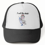 Sock Monkey I Call the Shots hats