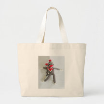 Sock Monkey Love #1 Bag