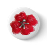 Sock Monkey Love #2 buttons