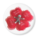 Sock Monkey Love #2 magnets