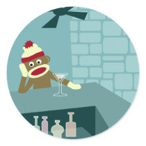 Sock Monkey Martini Bar
