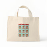 Sock Monkey Moods Tote Bag