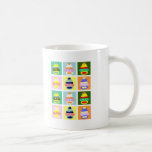 Sock Monkey Pop Art Mug