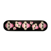 Sock Monkey Skateboard Deck
