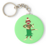 Sock Monkey Ukulele keychains