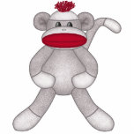 Sock Monkey Wall Sculpture photo sculptures