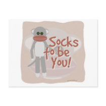 Socks to be You! Postcards