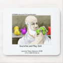 Socrates & Play-Doh Funny Mouse Pad mousepads