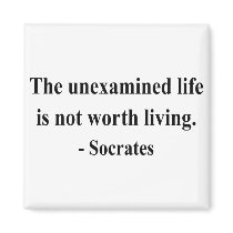Socrates Quote 2a Fridge Magnet