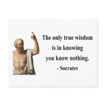 Socrates Quote 3b Post Cards