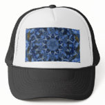Sodalite Flower Trucker Hats