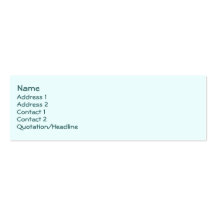 Sodden Eyes Business Card Templates