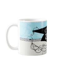soft blues lovely damask coffee mugs