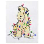 Soft Coated Wheaten Terrier - Christmas flyers