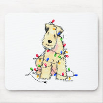 Soft Coated Wheaten Terrier - Christmas Mousepads