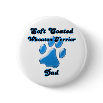 Soft Coated Wheaten Terrier Dad Bl... - Button