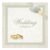 Soft Collage wedding invitation