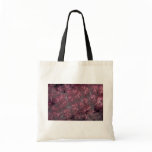 Soft coral species covered with lavender polyps canvas bags