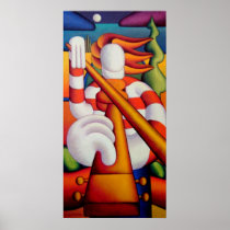 Soft Fiddle player Posters