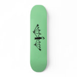 Soft Green Funny Little Bat Skate Boards