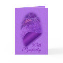 Soft LavTint Butterfly-customise any occasion cards