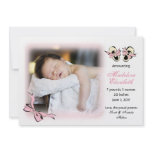 Soft 'N Sweet Baby Girl Announcement invitations
