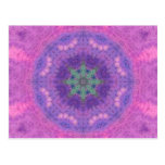 Soft Painted Journal Mandala Post Card