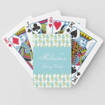 Soft Paisley playing cards