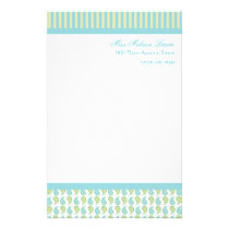 Soft Paisley stationery
