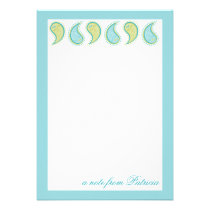 Soft Paisley invitations