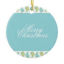 Soft Paisley ornaments