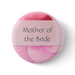 Soft pink Bride Button - Customised