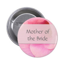 Soft pink Bride Button - Customised