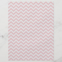 Soft pink zigzag pattern flyer