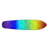 Soft Rainbow Skateboard