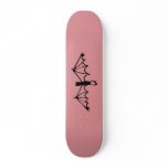 Soft Red Funny Little Bat Skate Decks