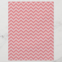 Soft red pink zigzag pattern flyer design