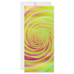 soft rose swirl pattern rack cards