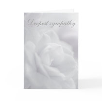 Soft white petals ... card
