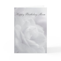 Soft white petals ... card