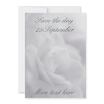 Soft white petals ... invitation