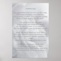 Soft white petals ... poster posters