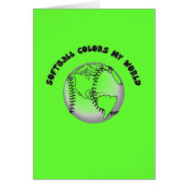 Softball Colours my World