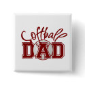 Softball DAD buttons