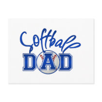 Softball Dad Postcards