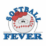 Softball Fever embroidered shirts